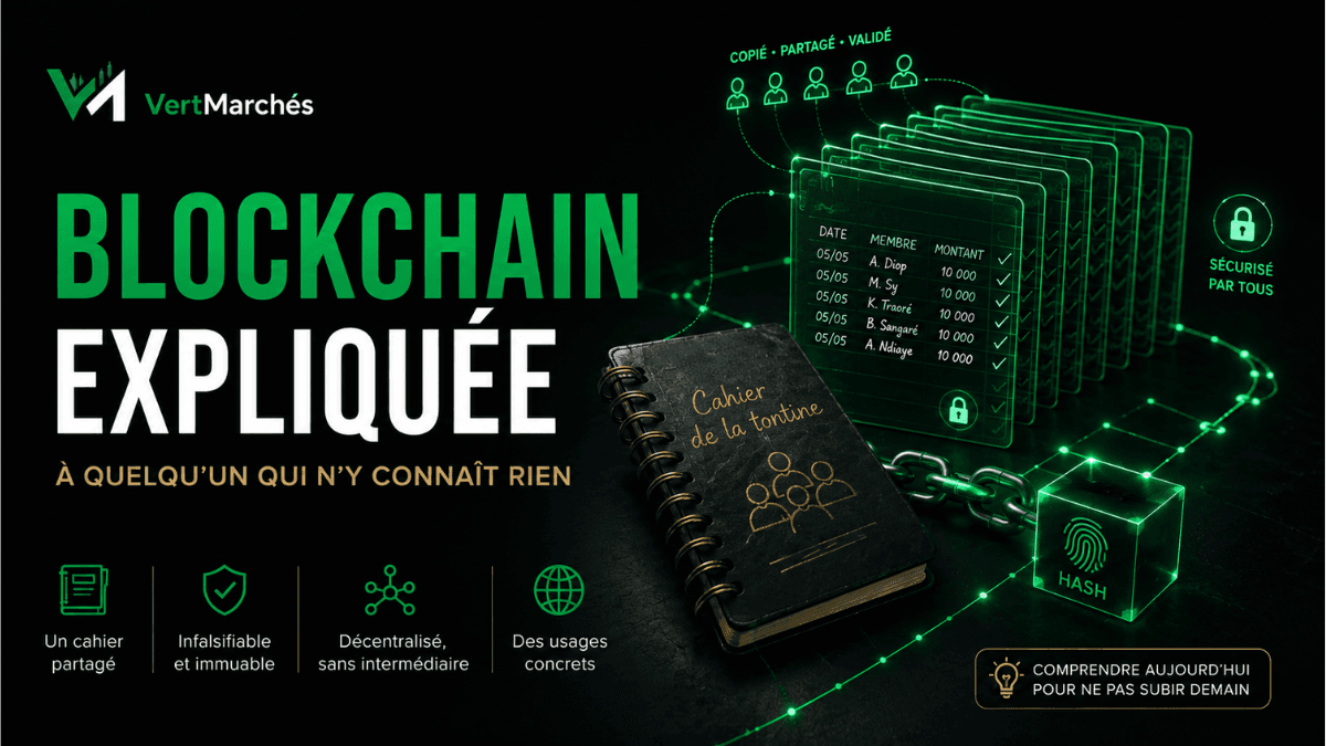 Blockchain expliquée à quelqu'un qui n'y connaît rien.