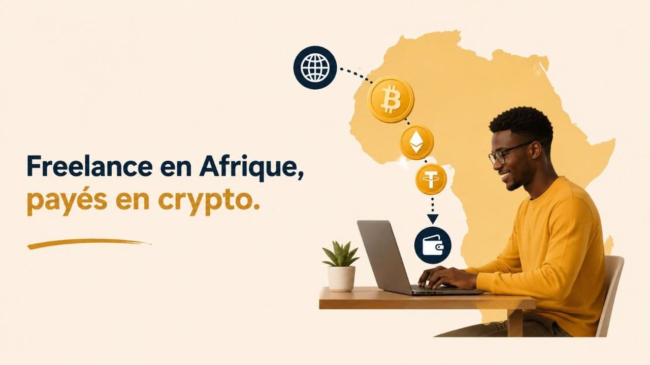 Travailler avec un client étranger et être payé en crypto : le guide pratique