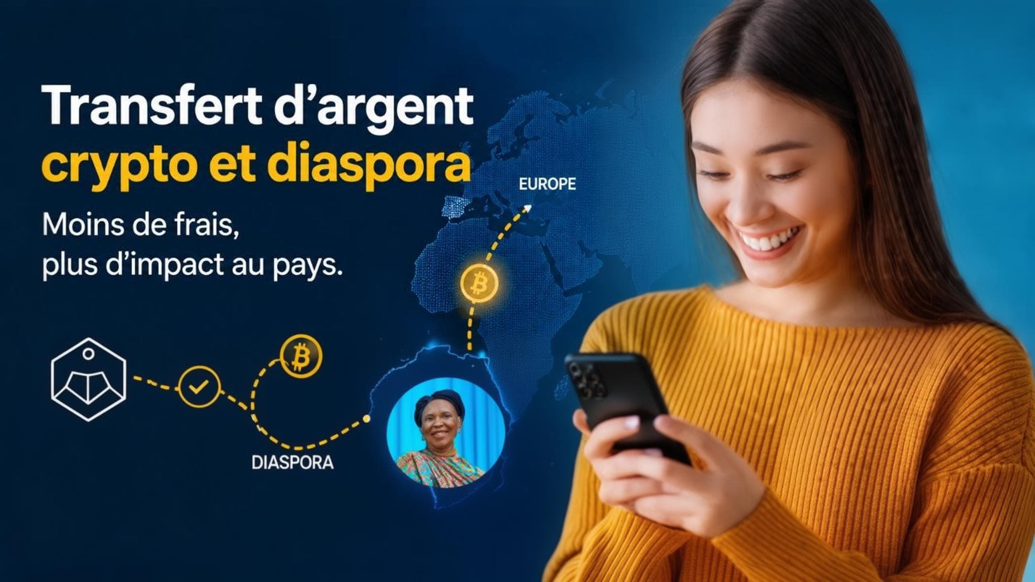 La diaspora africaine et les transferts d’argent : la crypto peut-elle baisser les frais ?
