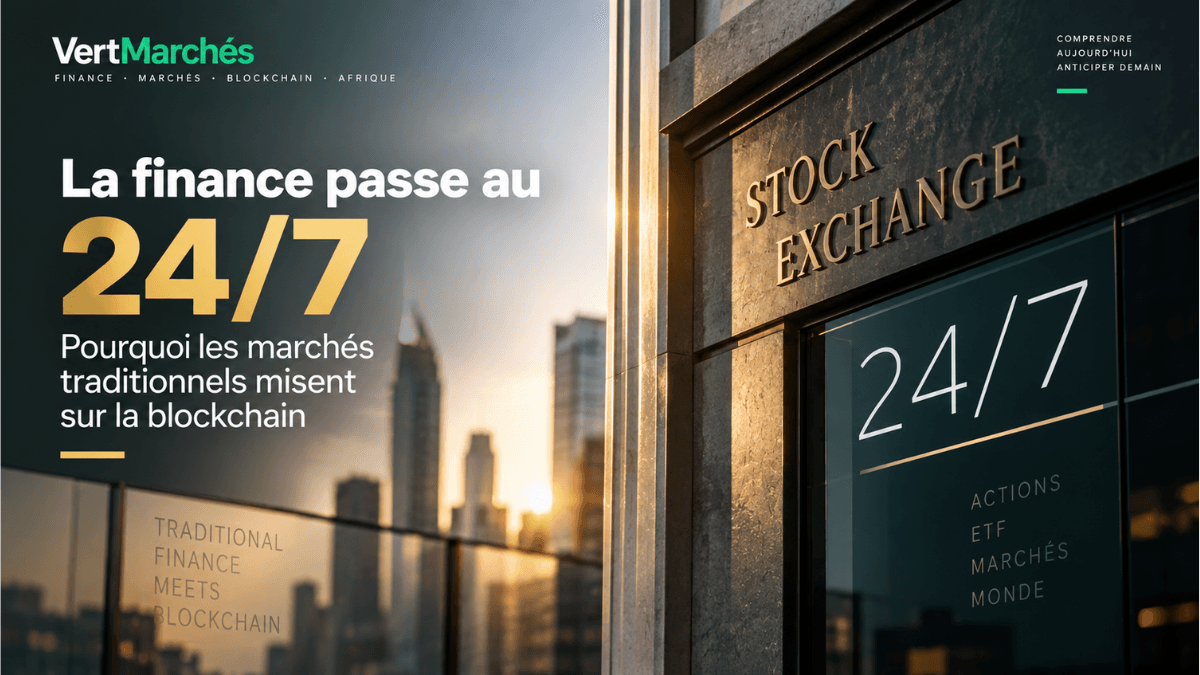 La finance passe au 24/7 : pourquoi les marchés traditionnels misent sur la blockchain